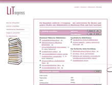 Tablet Screenshot of lit-express.de